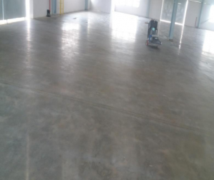 quy trình Xi măng tự san phẳng