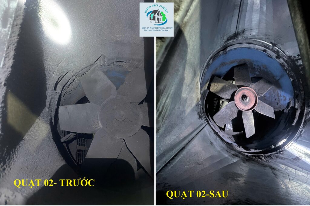 vệ sinh buồng sơn thác nước biên hòa